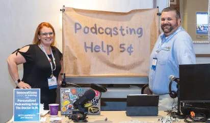 Betty Dannewitz and Jeff Weaver provide best podcasting practices.