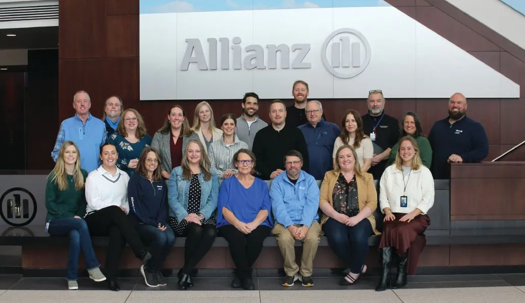 ALLIANZ LIFE Learning & Development teams and Distribution Sales Development & Enablement team. (Note: Some team members are not pictured.)