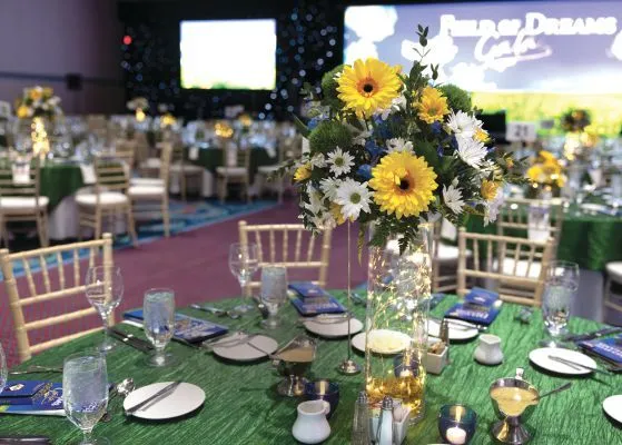 If you build it, they will come… to the Field of Dreams Gala. PHOTOGRAPHY BY HUGHES FIORETTI PHOTOGRAPHY