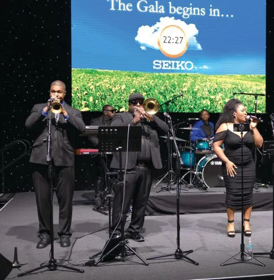 Band SMB’s got the beat. PHOTOGRAPHY BY HUGHES FIORETTI PHOTOGRAPHY