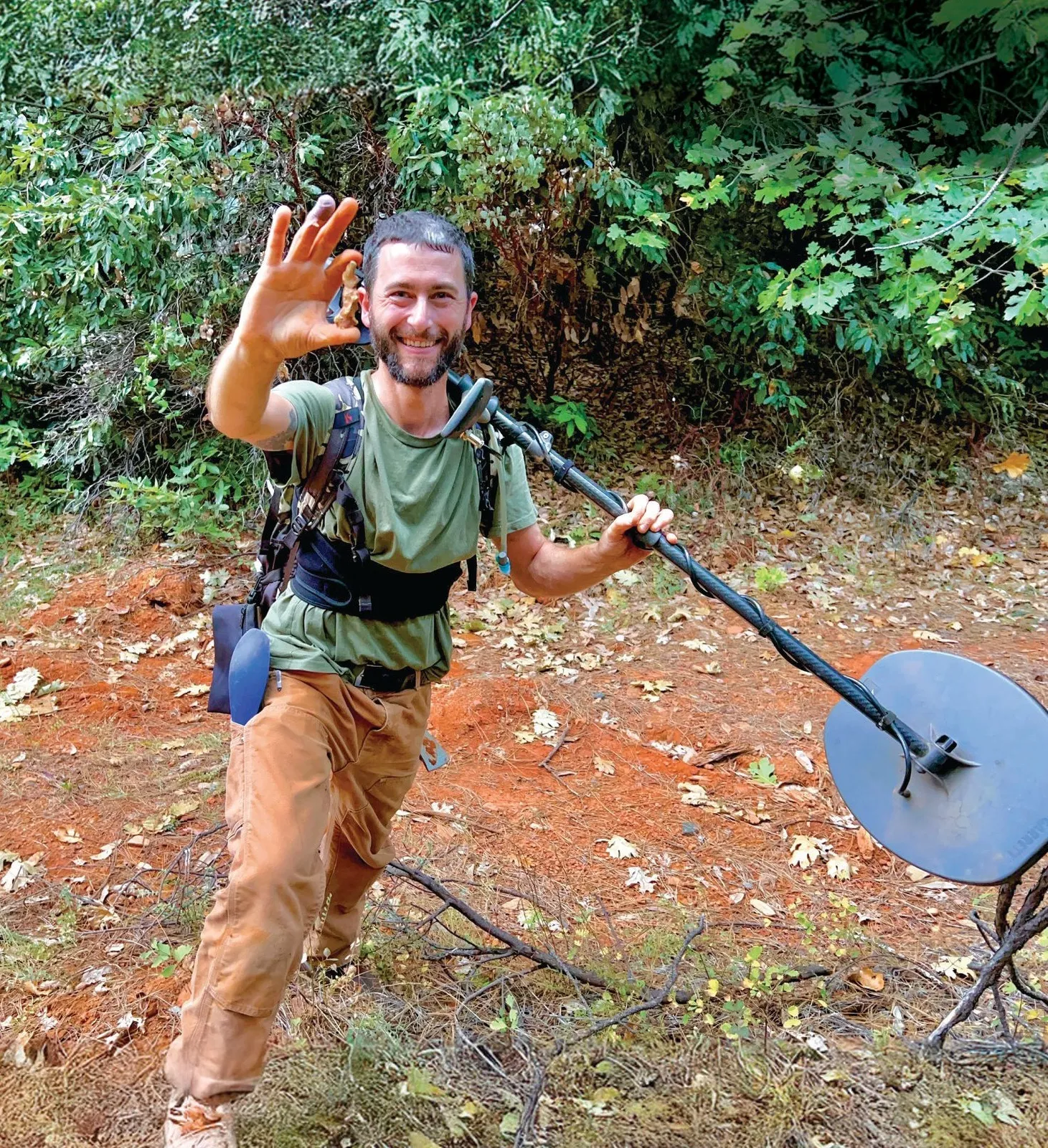 Gold prospecting in the Sierra Nevada