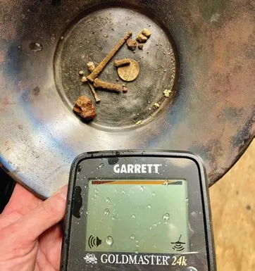 Garrett Goldmaster 24K detecting gold