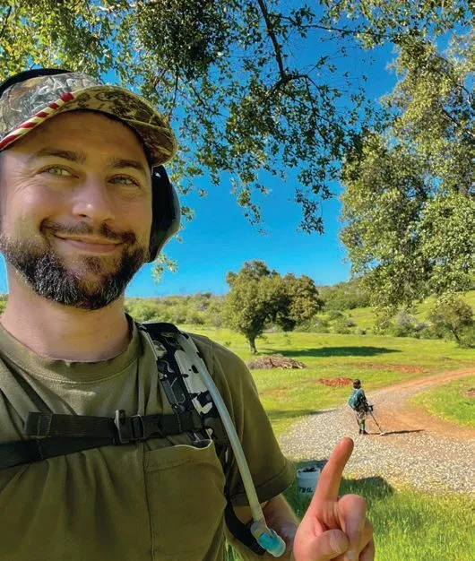 Child prospecting with Minelab Gold Monster 1000