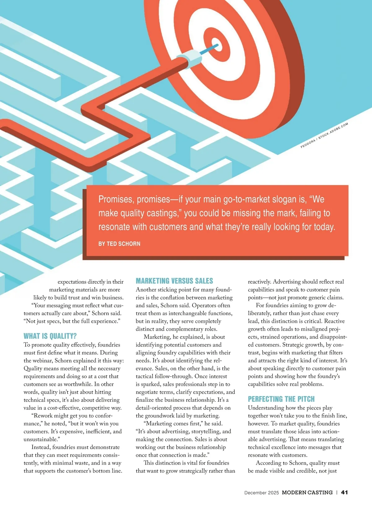 Modern Casting • December 2025 • Page 40
