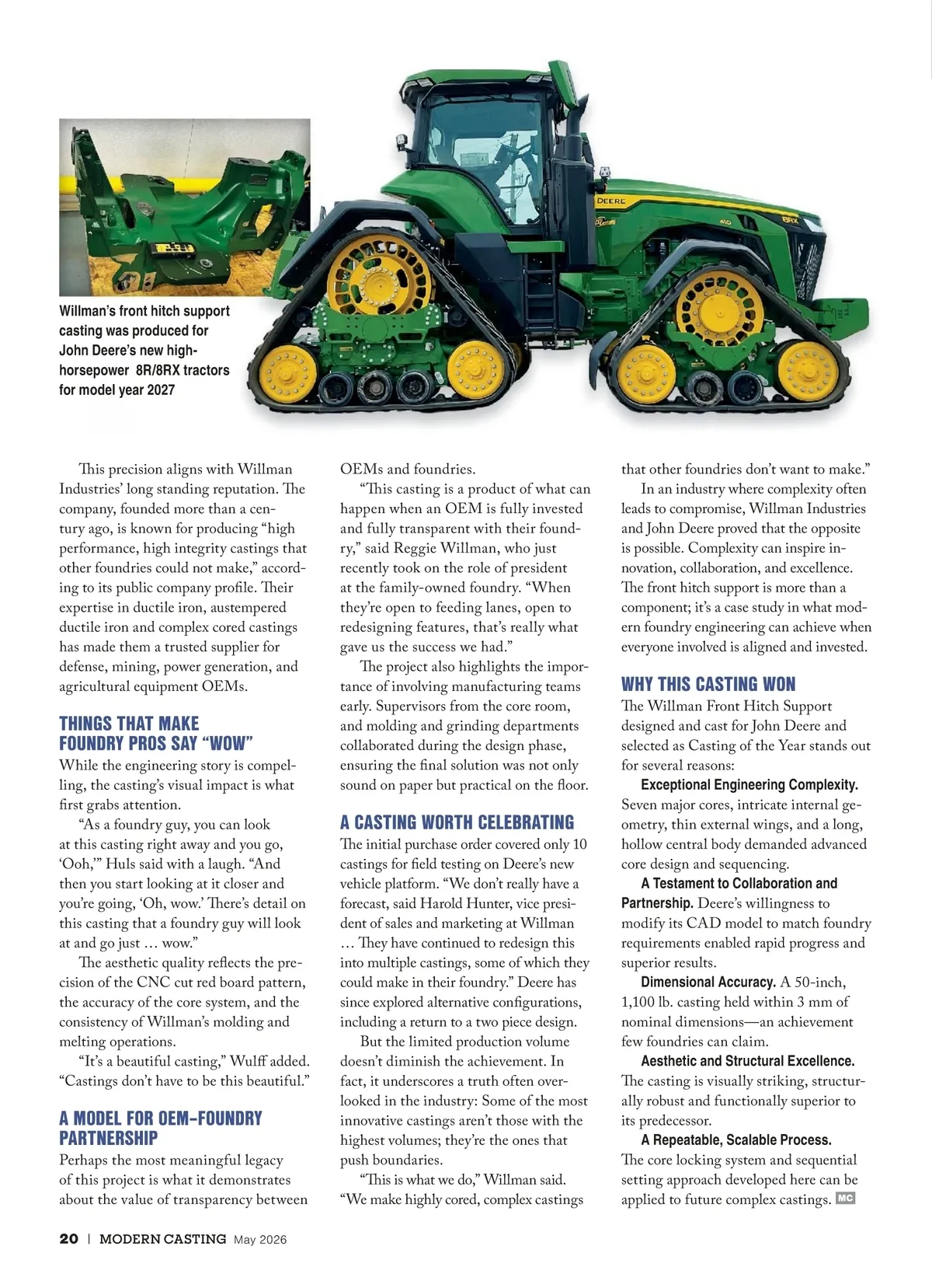 Modern Casting • May 2026 • Page 20