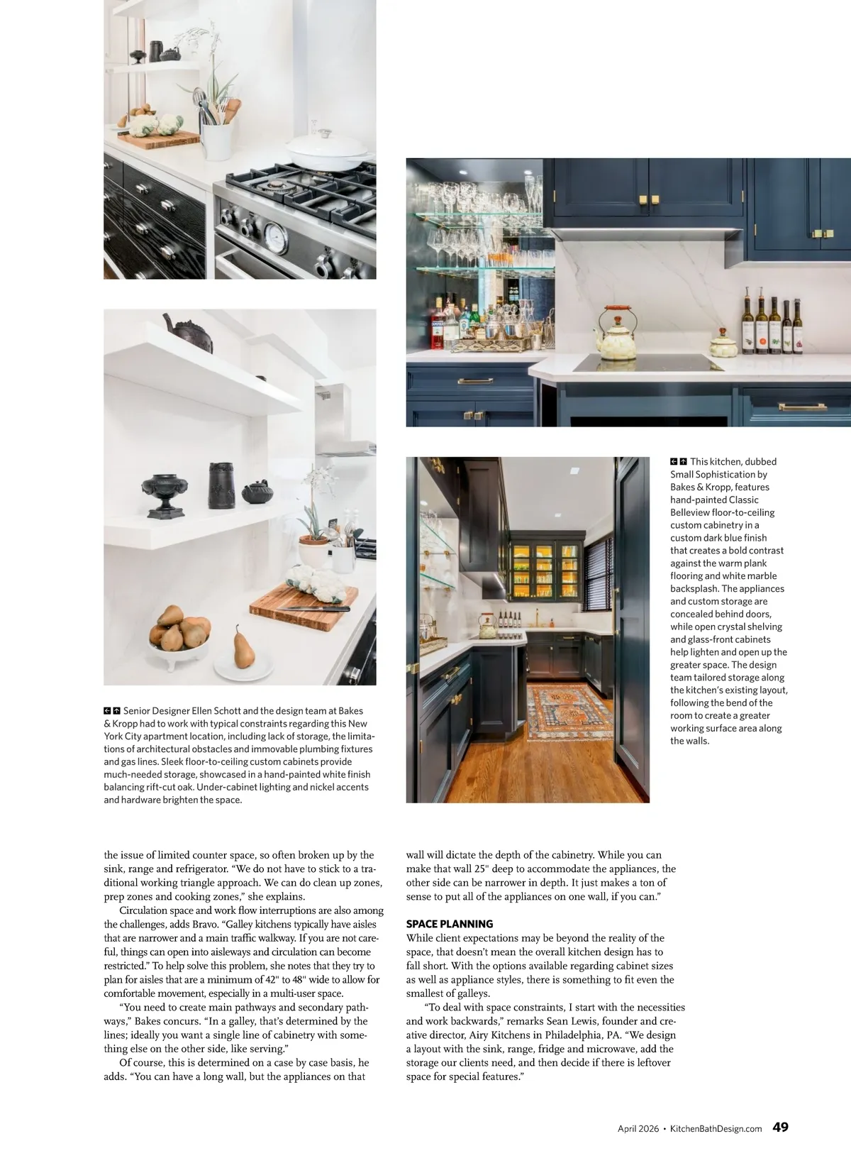 Kitchen & Bath Design News • April 2026 • 48