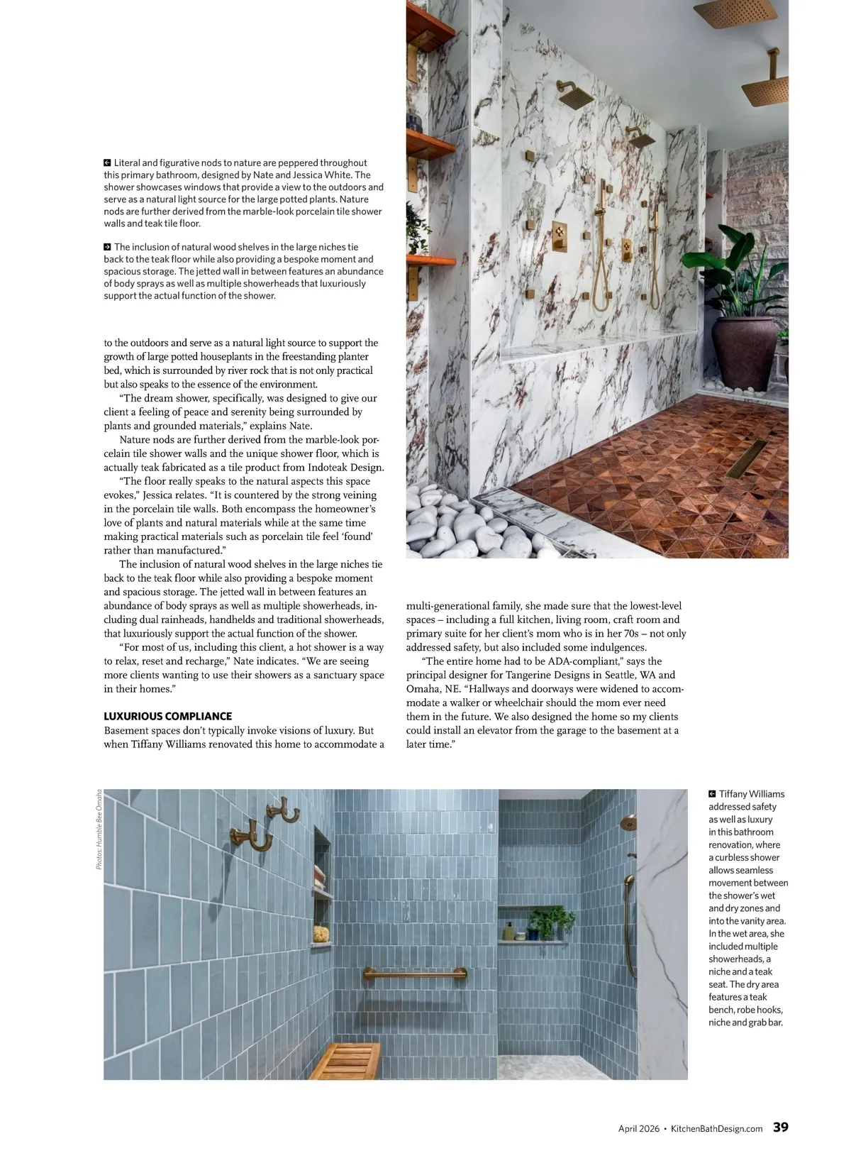 Kitchen & Bath Design News • April 2026 • 38
