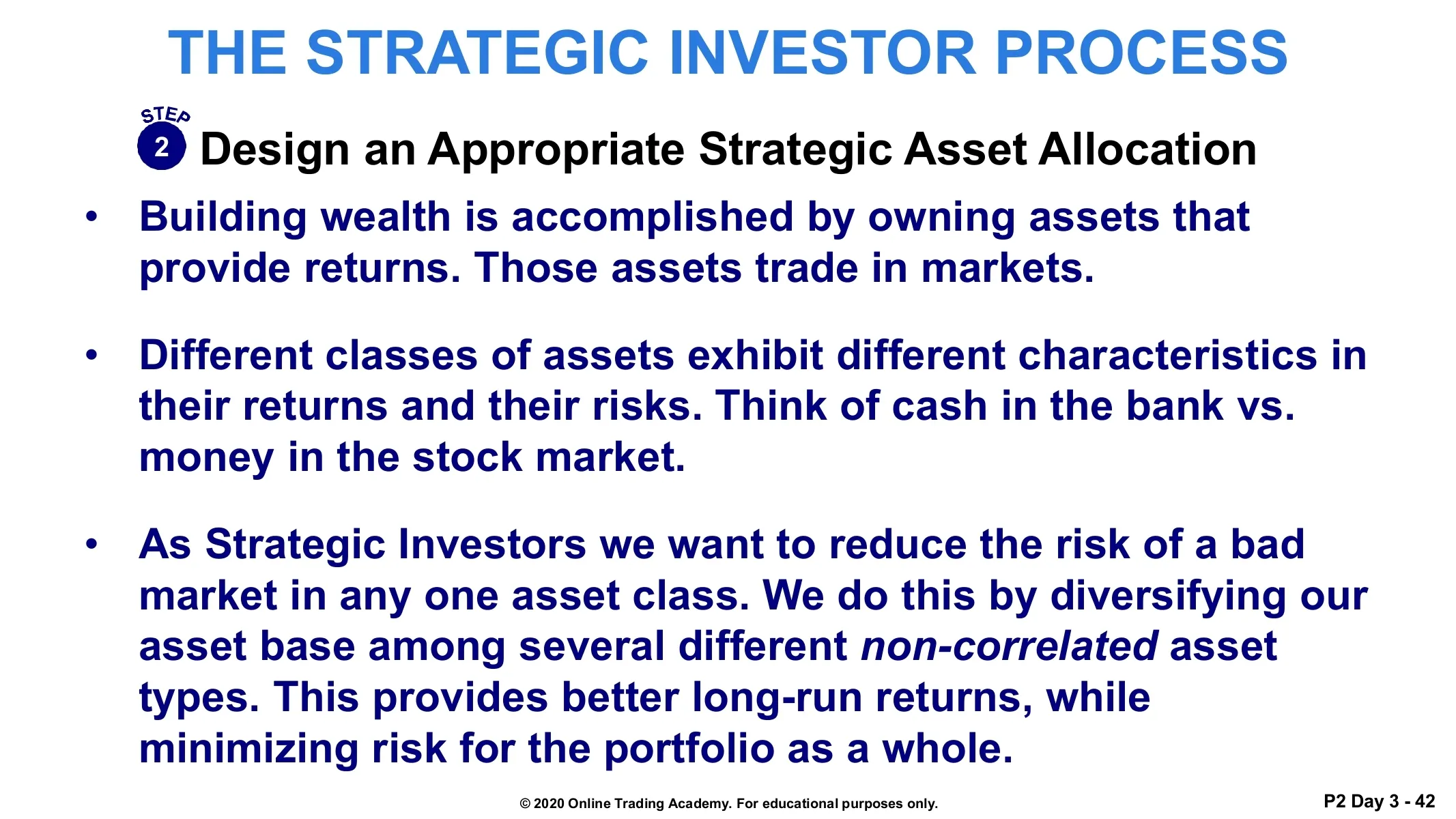 Strategy Manager Investment Module Saf Strategic Investor Part 2 • eBook • 3-42