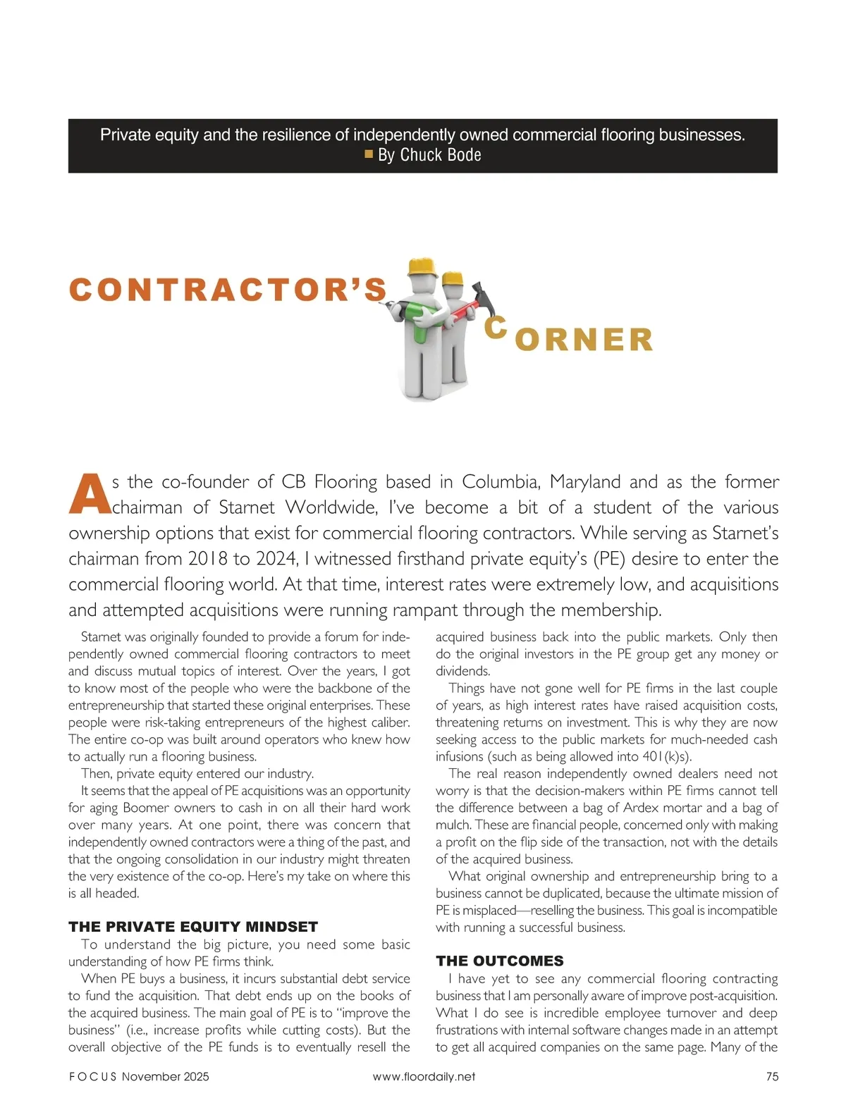 Floor Focus • November 2025 • Page 75
