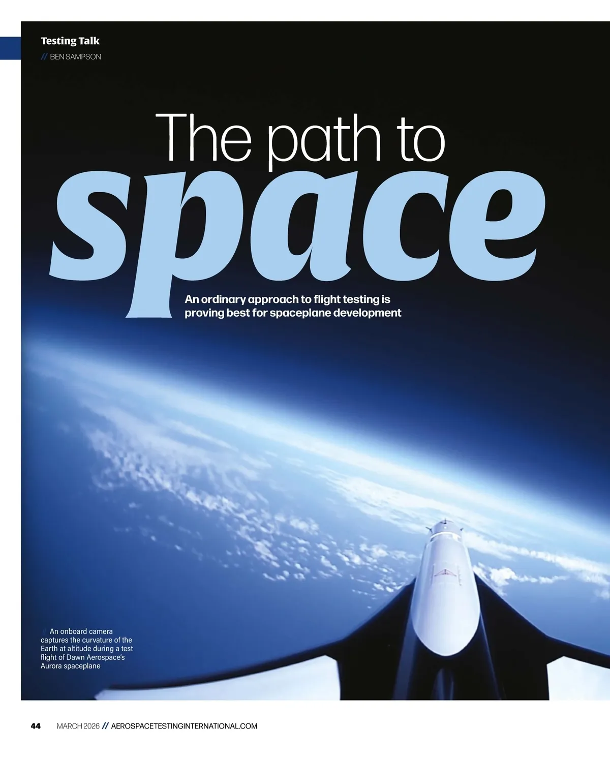 Space Test Program Brochure Aerospace Testing International • March 2026 • Page 44
