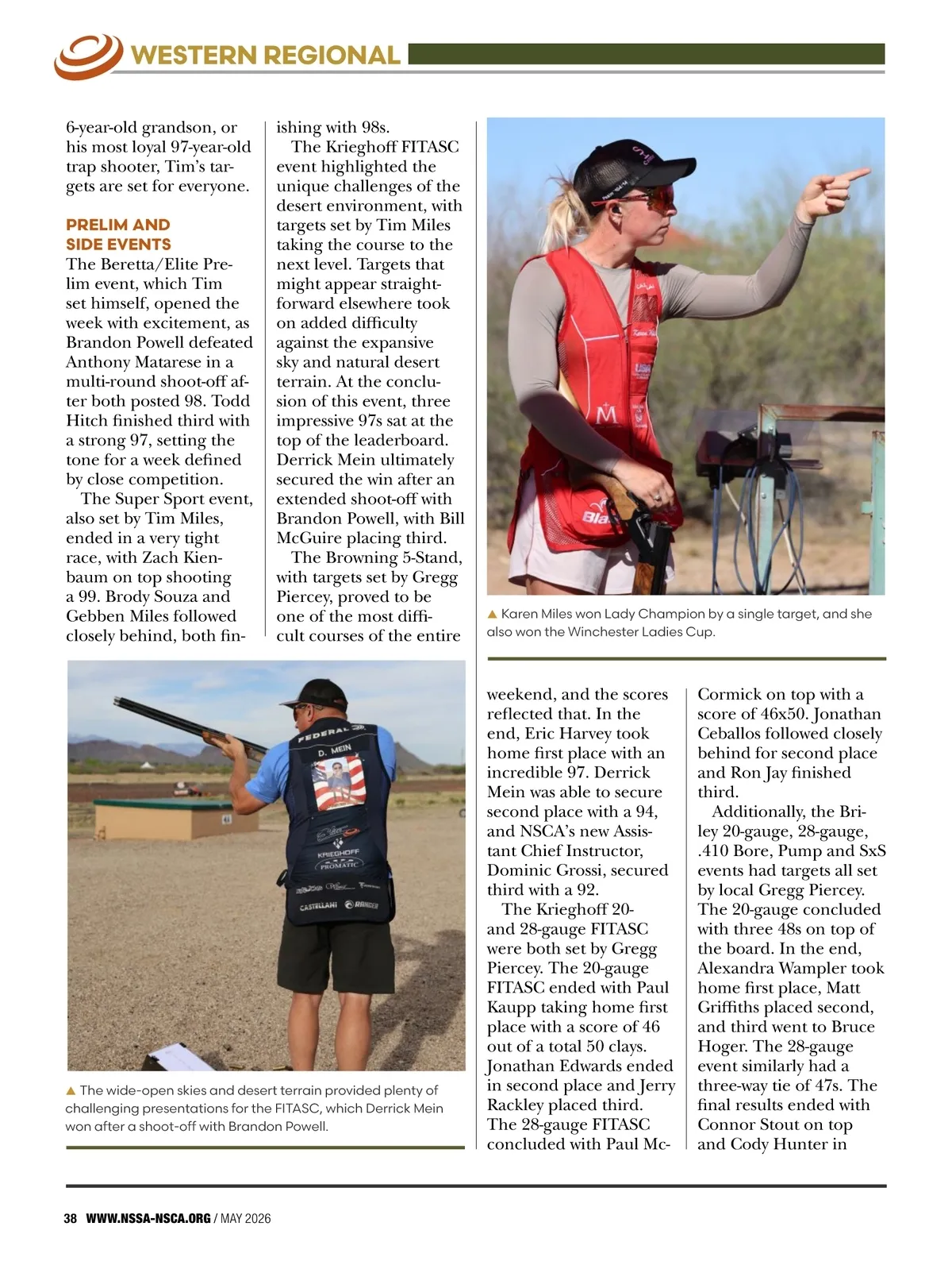 Clay Target Nation • May 2026 • Page 38