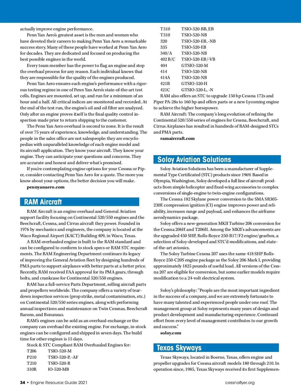 CFA & PFA Engine Resource Guide • AGL_ENGINE_RESOURCE_GUIDE • Page 34