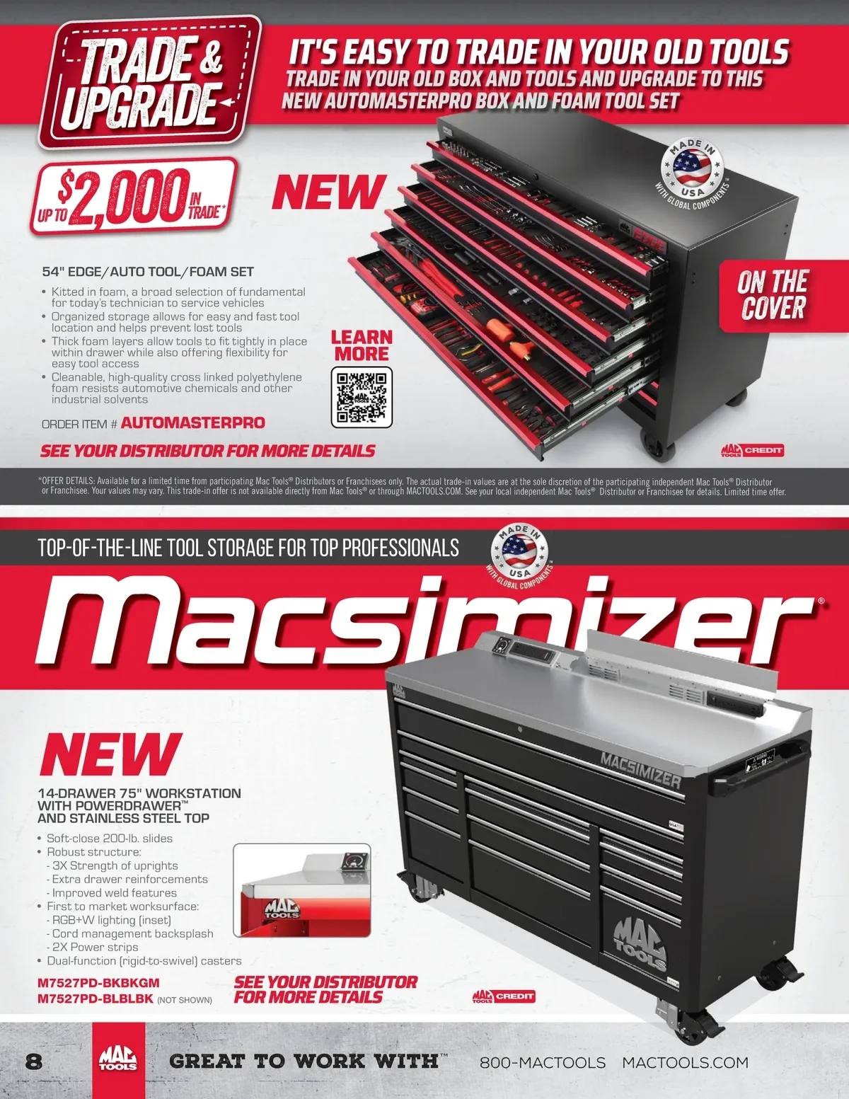 Mac Tools USA • MacTools Flyer 13 US 2025 • Page 8