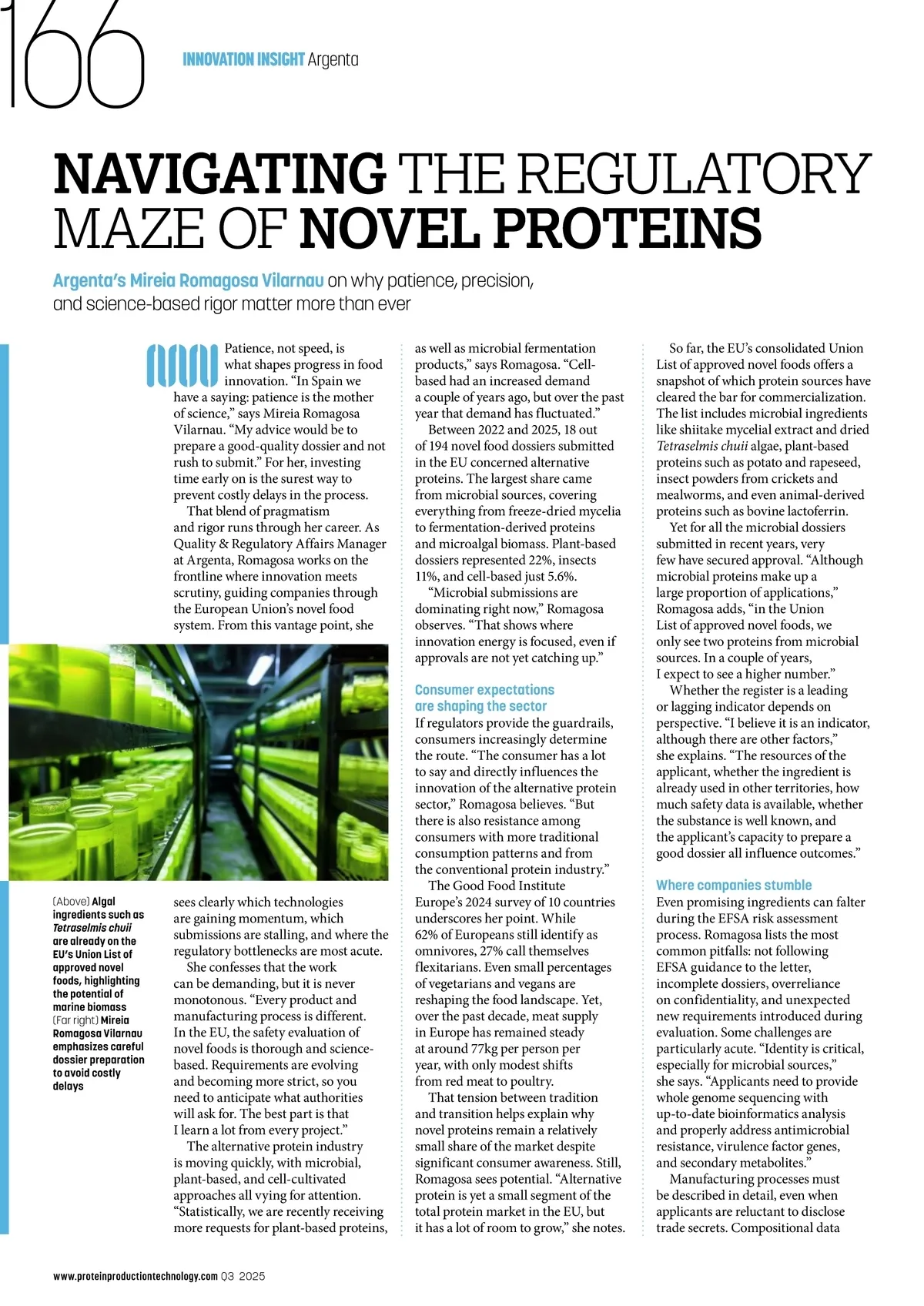 Protein Production Technology International • Q3 2025 • Page 166