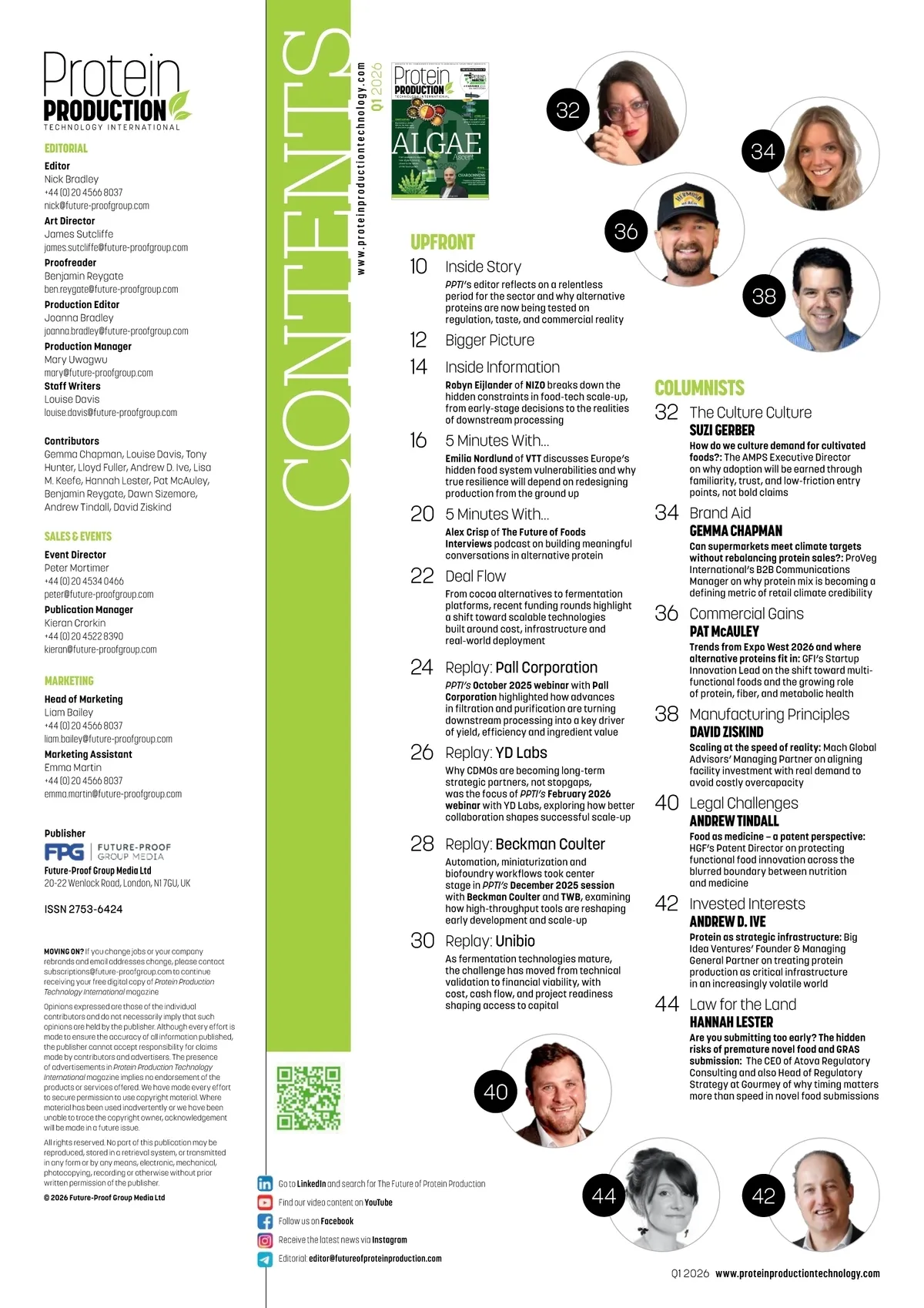 Protein Production Technology International • Q1 2026 • IFC
