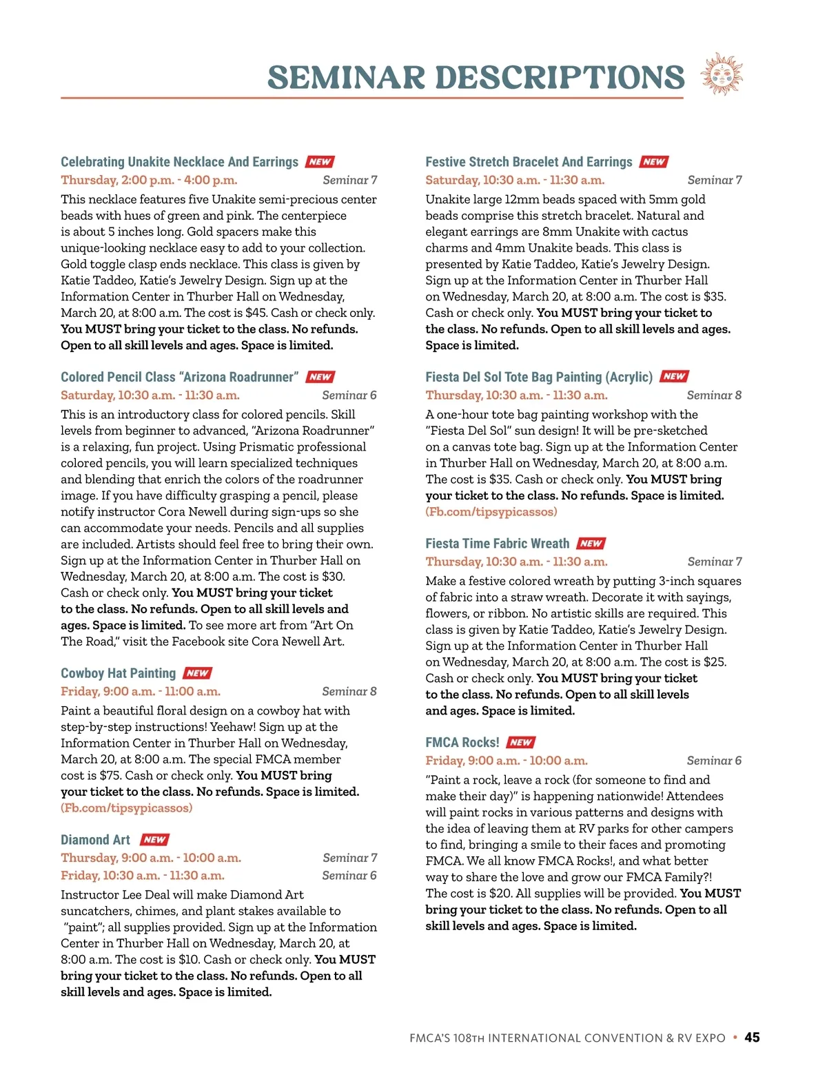FRVA Convention Program • 108th International Convention & RV Expo ...