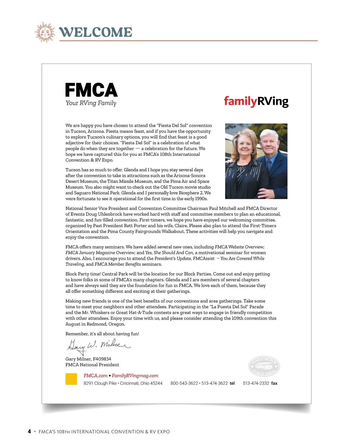 FRVA Convention Program • 108th International Convention & RV Expo ...