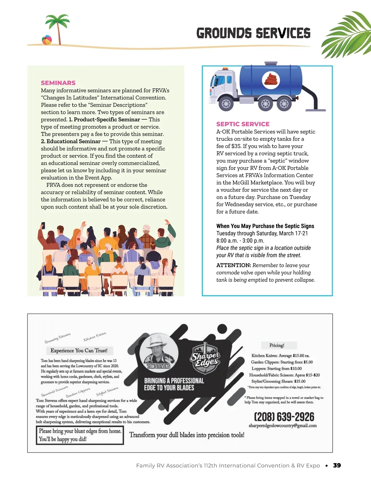 FRVA Convention Program • FRVA's 112th International & RV Expo Program ...