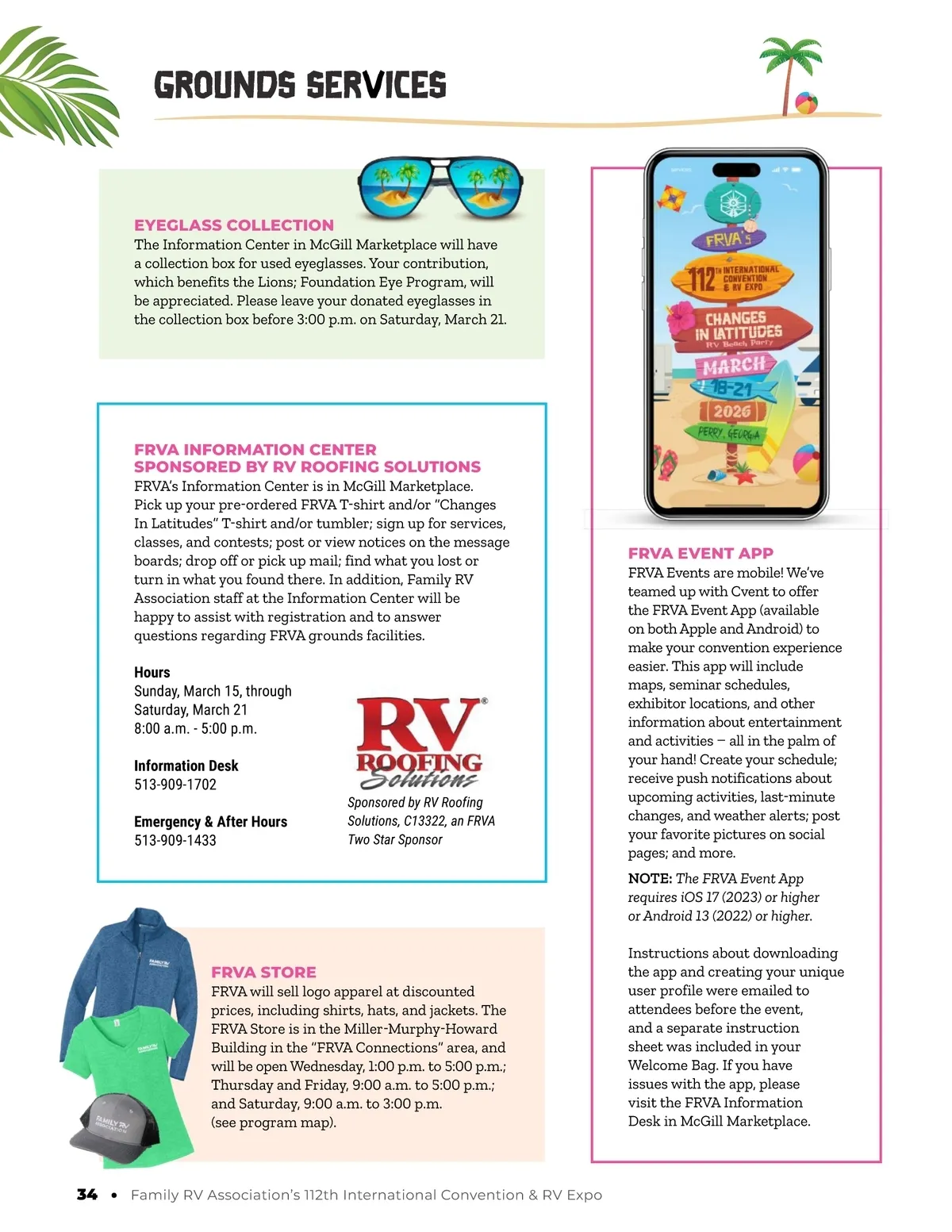FRVA Convention Program • FRVA's 112th International & RV Expo Program ...