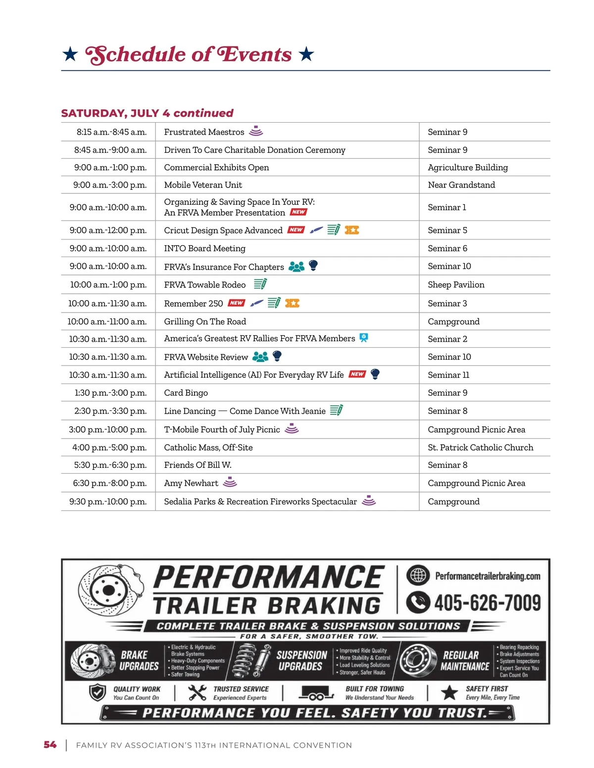 FRVA Convention Program • FRVA's 113th International Convention Program ...