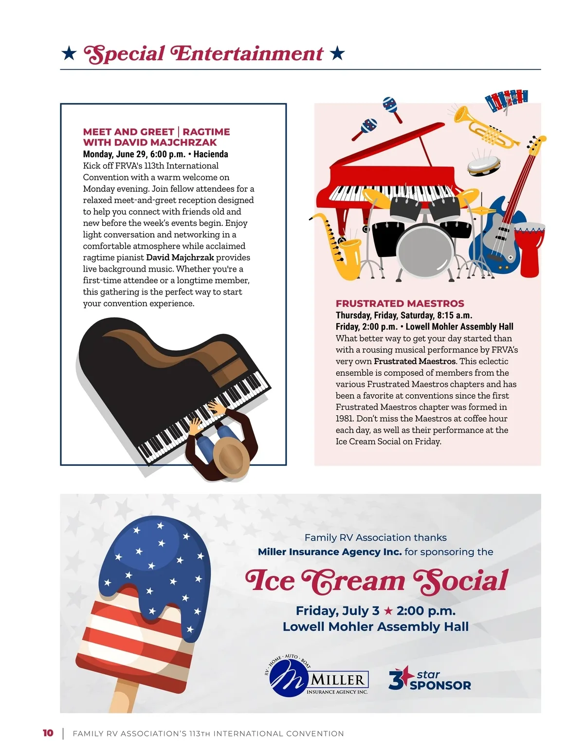 FRVA Convention Program • FRVA's 113th International Convention Program ...