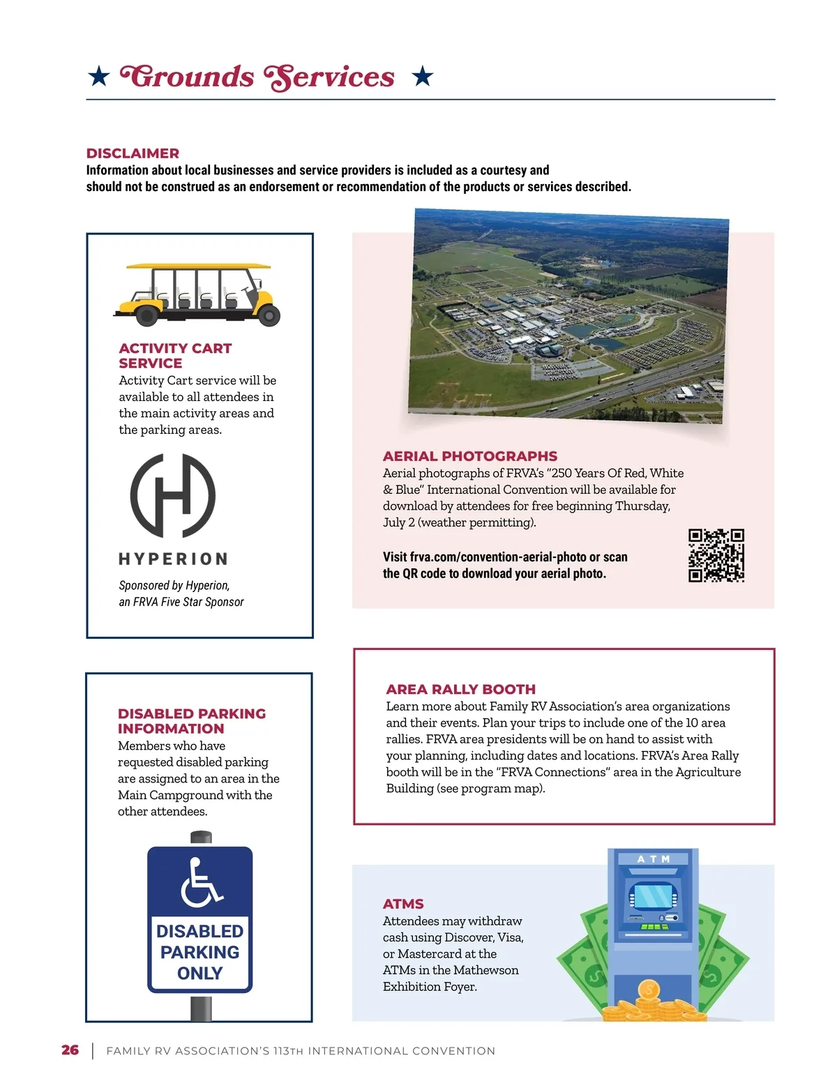 FRVA Convention Program • FRVA's 113th International Convention Program ...