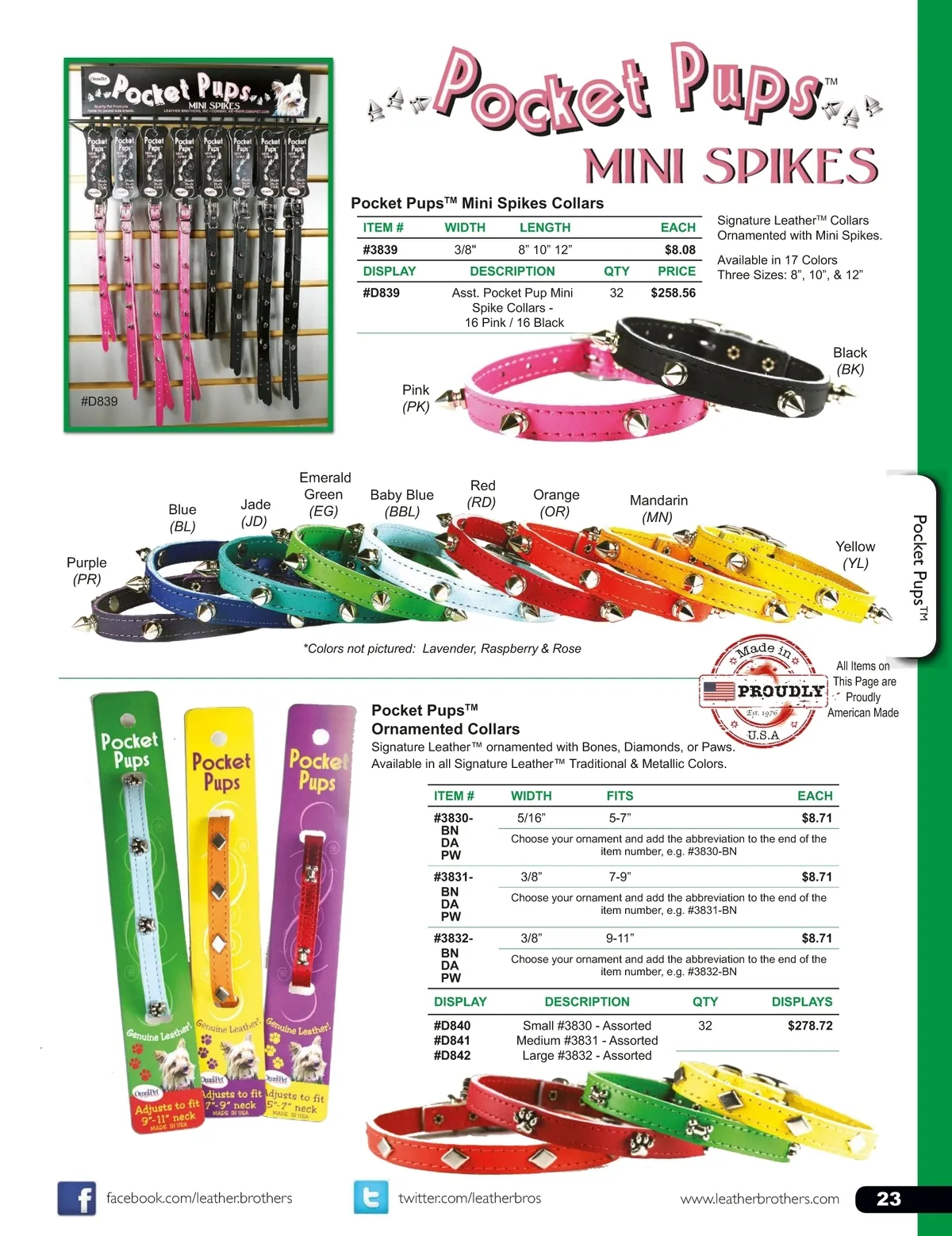 Leather Brothers Dealer Catalog • Leather Brothers Dealer Catalog