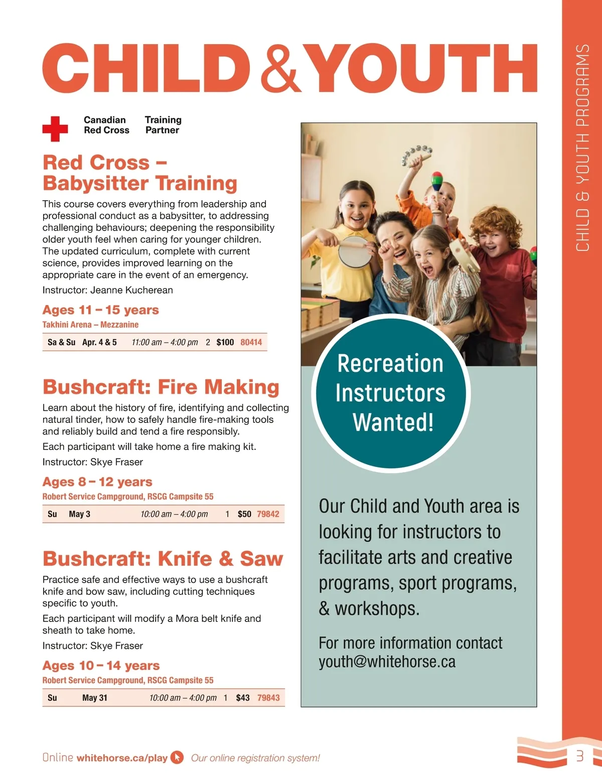 Whitehorse • Spring 2026 Program Guide • Page 4