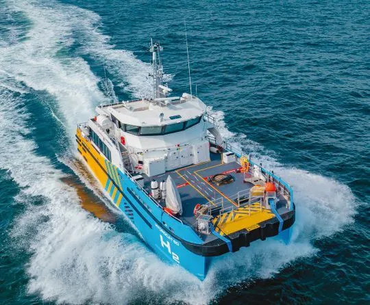 The MK5 design incorporates feedback and experience from the daily operations of the Windcat fleet