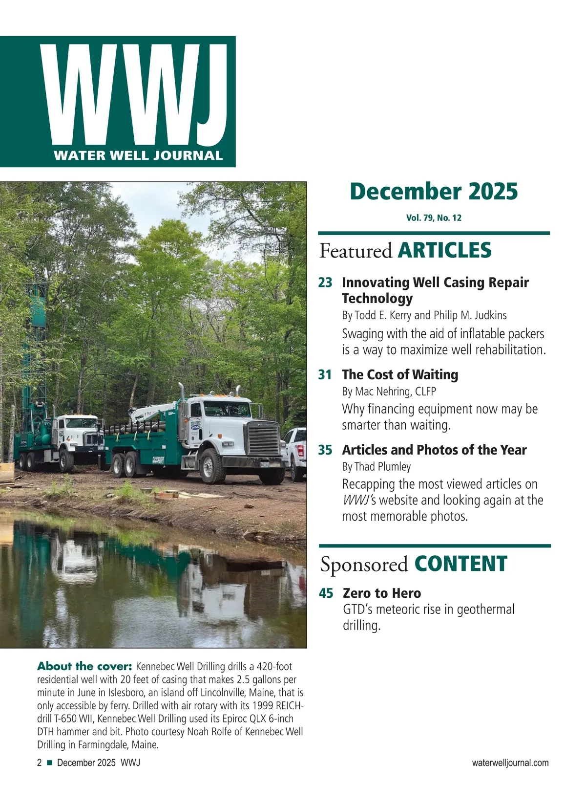 Water Well Journal • December 2025 • Page 2