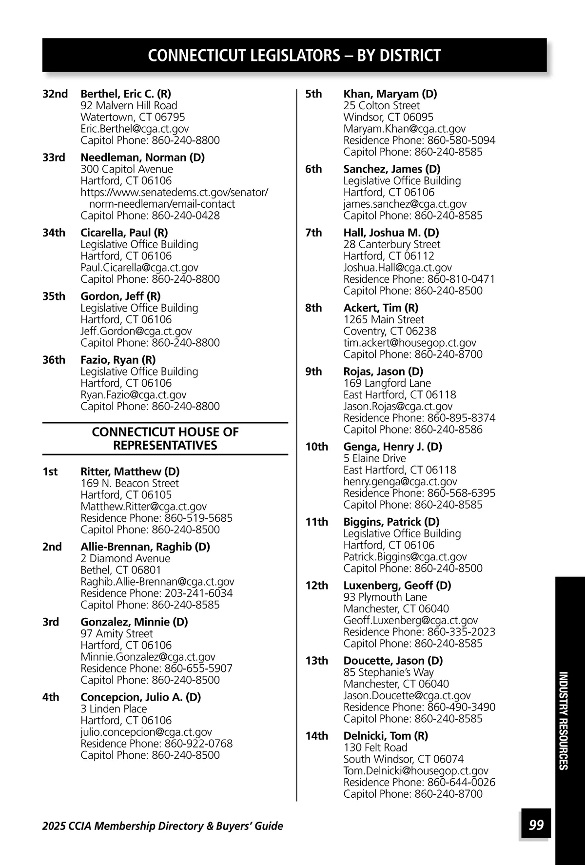 CONNstruction • CCIA 2025 Directory • Page 98