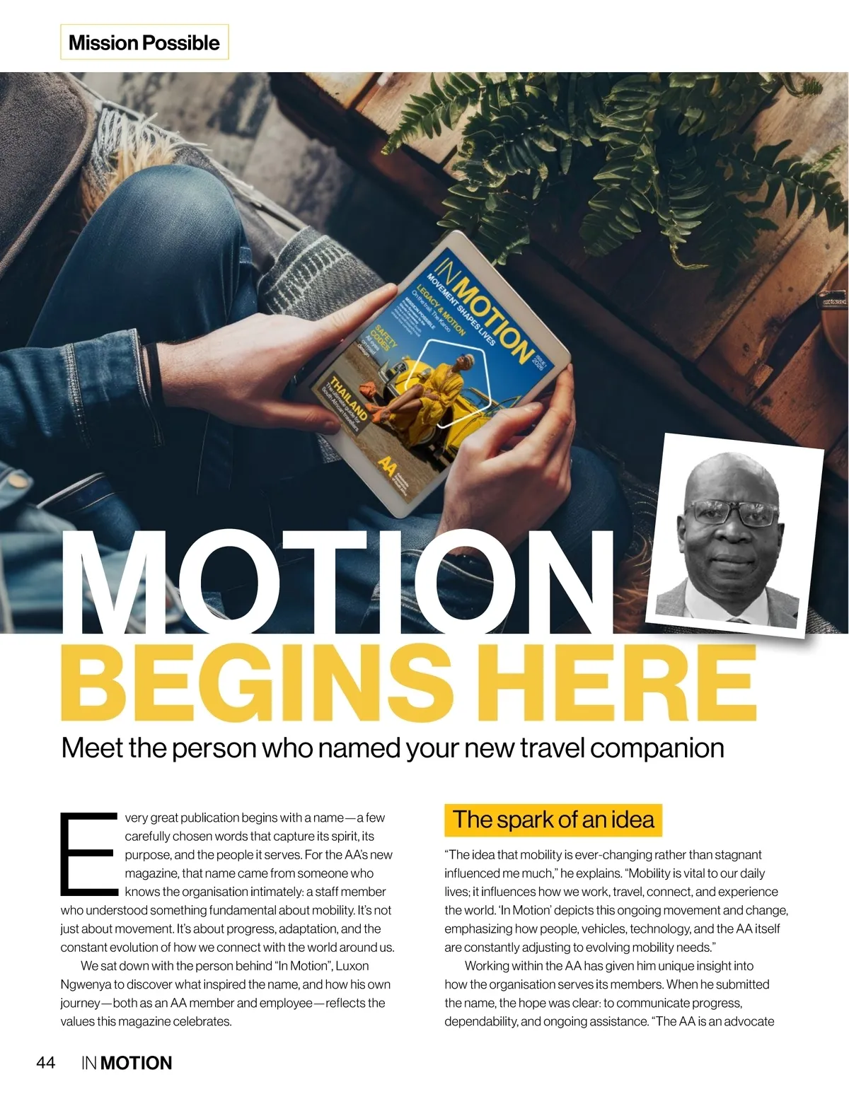 In Motion • Issue 1 2026 • Page 44