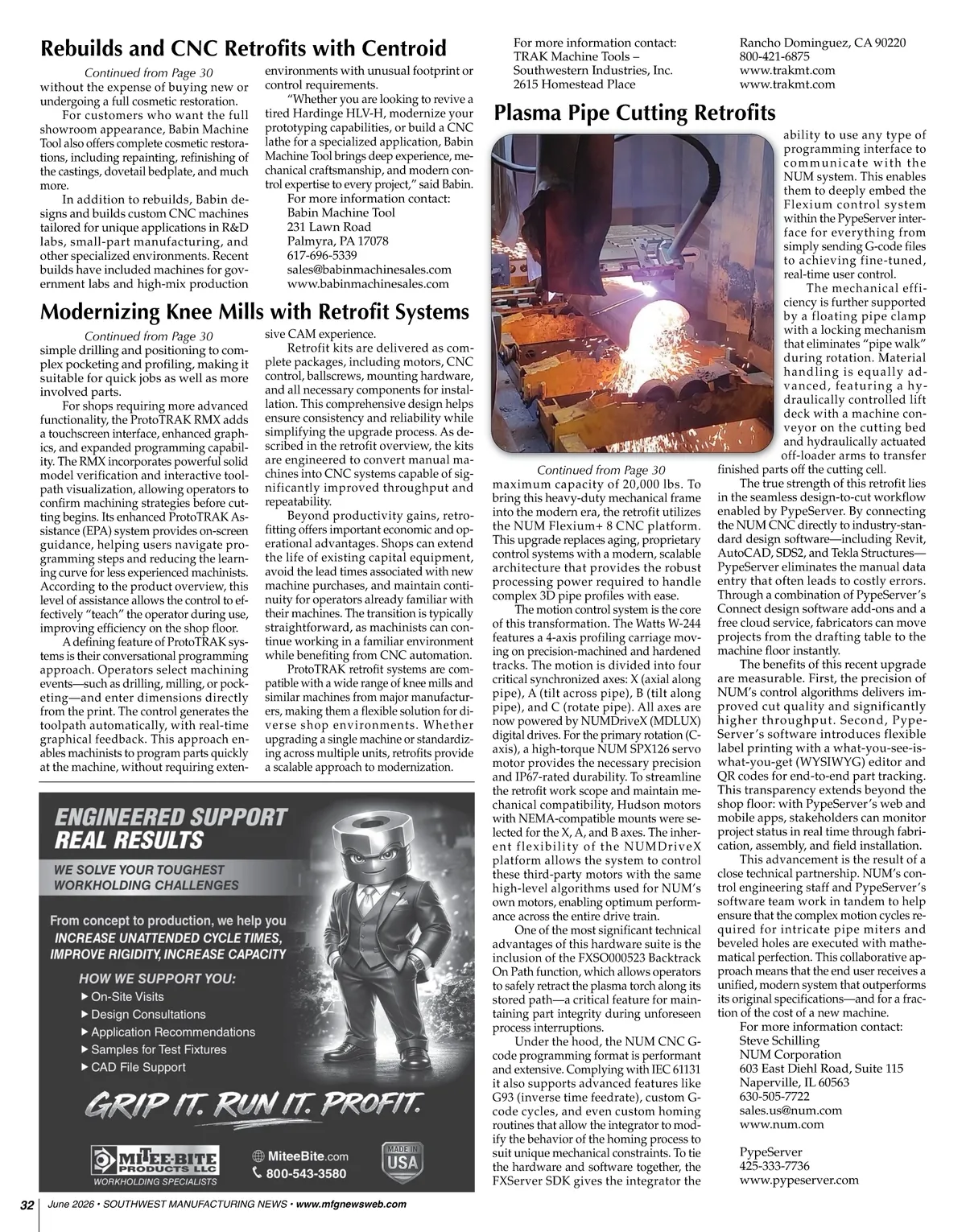 Southwest Manufacturing News • June 2026 • Page 32